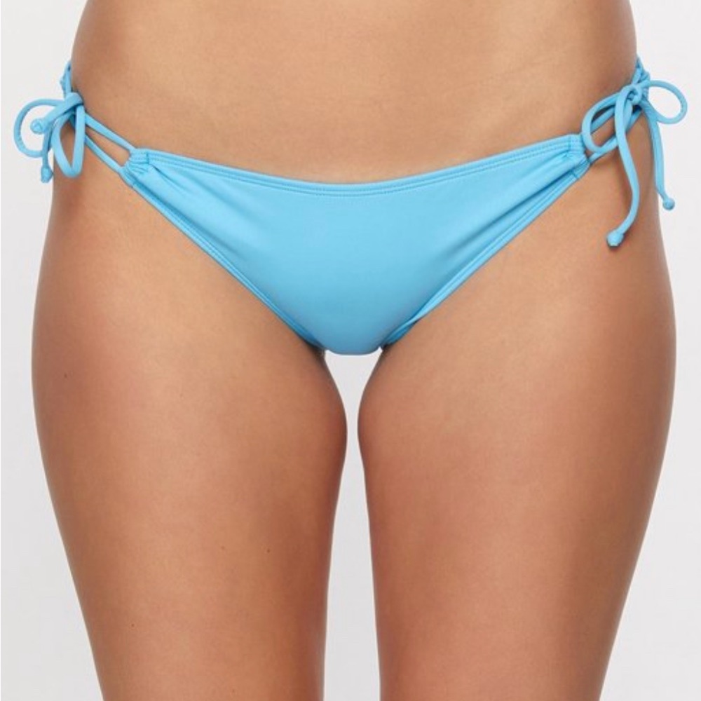 NWT ONeill Juniors Sizes XXL Blue Side Tie Bikini Bottoms